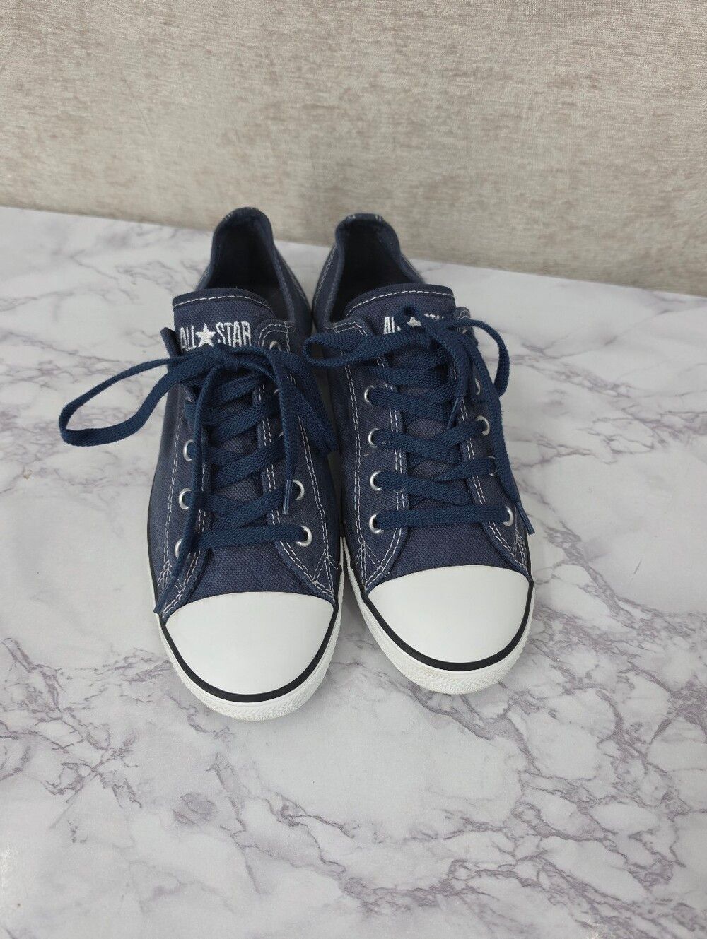 Converse All Star Denim Blue Low Top Sneakers